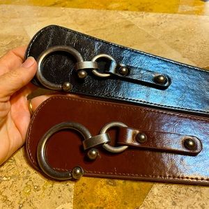 Two NWOT stretch belts